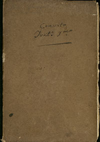 Dante Alighieri, Convivio, vol. I (= trattato I), copertina